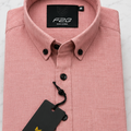 F2G Premium old money Cotton Full Sleeve Shirt – Dusty Pink
